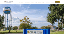 Desktop Screenshot of federalcityinnandsuites.com